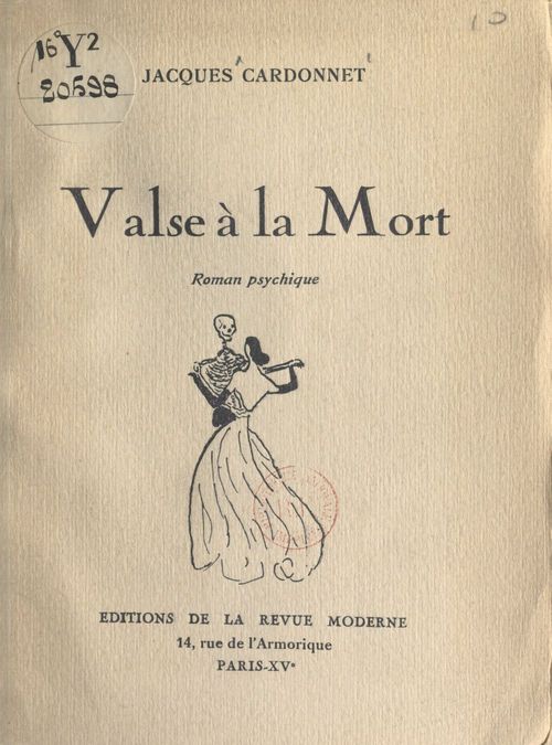 ebook cover of Valse à la mort, by Jacques Cardonnet