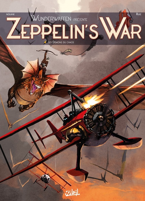 ebook cover of Wunderwaffen présente Zeppelin's war T04 - Les Démons du chaos, by Richard D. Nolane