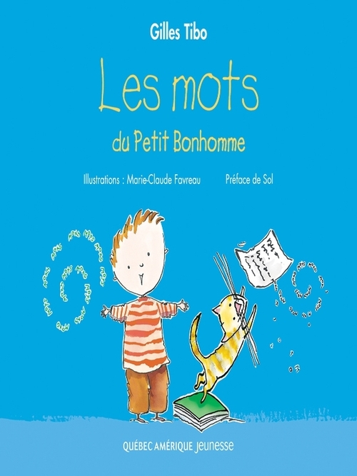 ebook cover of Petit Bonhomme 1 - Les mots du Petit Bonhomme, by Gilles Tibo
