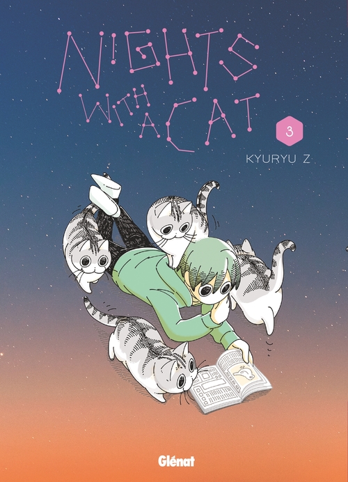 ebook cover of Nights With A Cat - Tome 03, by Kyuryu Z