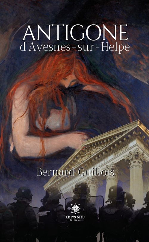 Couverture ebook de Antigone d'Avesnes-sur-Helpe, de Bernard Guillois