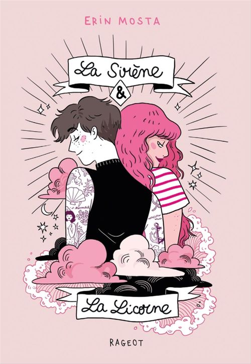 Couverture ebook de La sirène et la licorne, de Estelle Faye