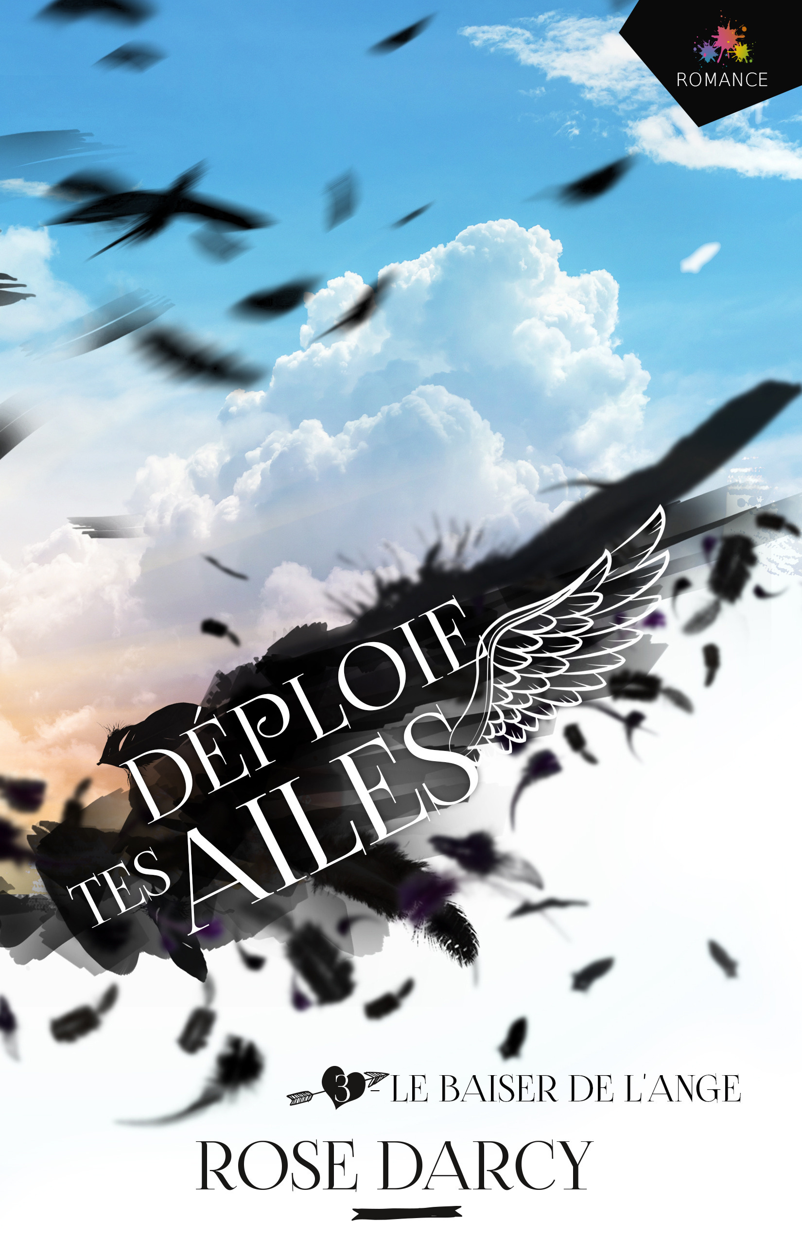 Couverture ebook de Le baiser de l'ange, de Rose Darcy