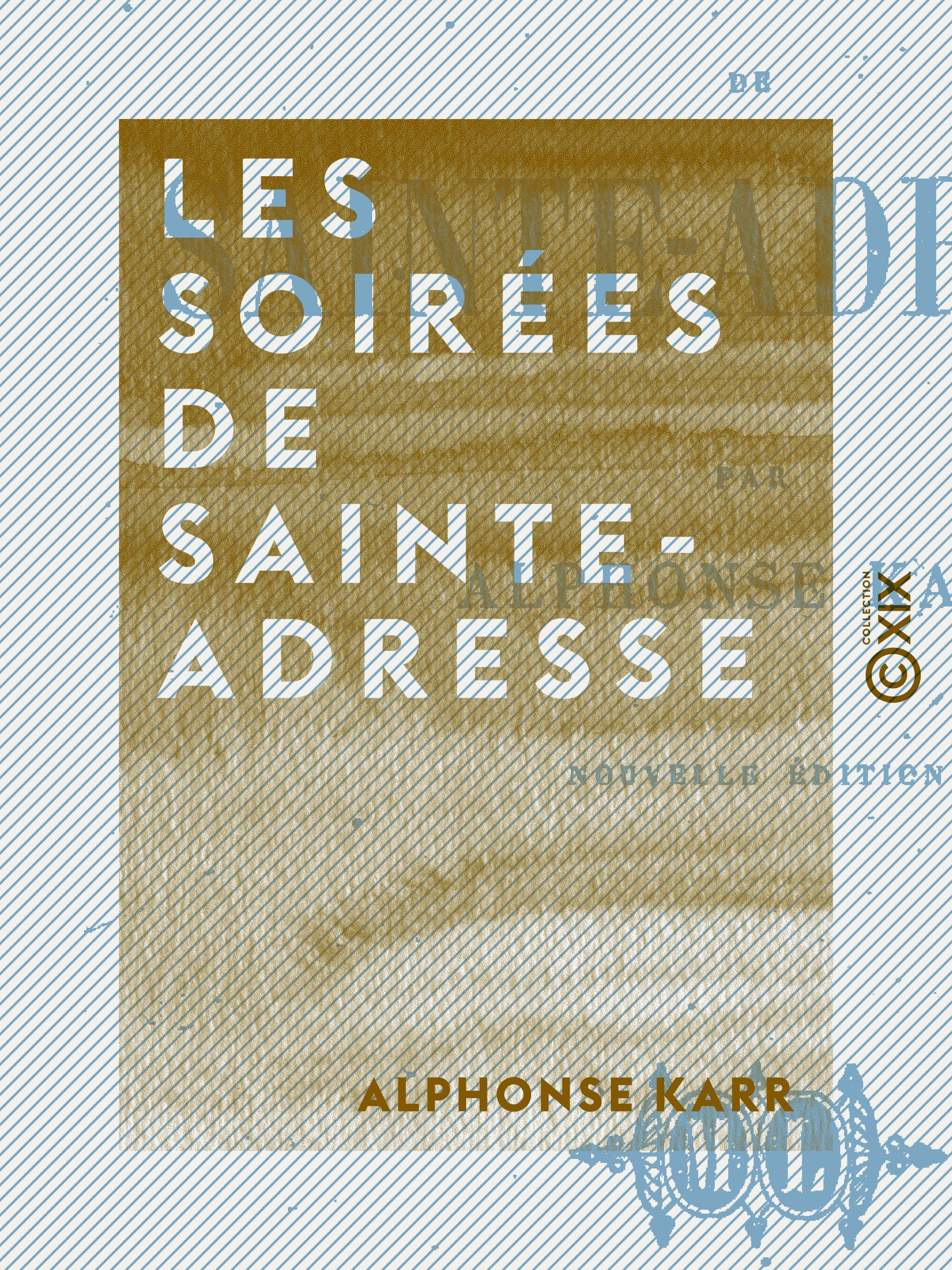 ebook cover of Les Soirées de Sainte-Adresse, by Alphonse Karr