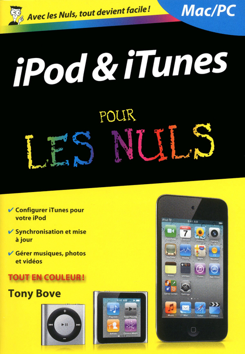 ebook cover of IPod et iTunes 3ed poche pour les nuls, by Tony Bove