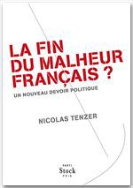 Couverture ebook de La fin du malheur français ?, de Nicolas Tenzer