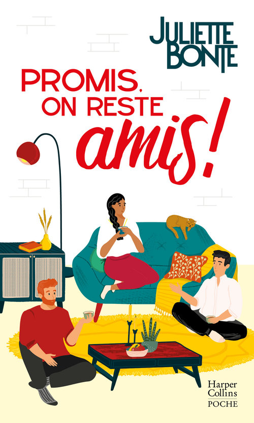 Couverture ebook de Promis, on reste amis !, de Juliette Bonte
