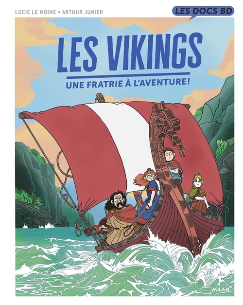 ebook cover of Une expédition viking, by Arthur Junier