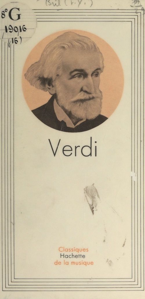 ebook cover of Verdi, by France-Yvonne Bril