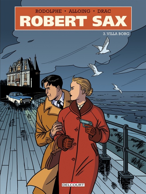 Couverture ebook de Robert Sax T03 - Villa Borg, de Rodolphe