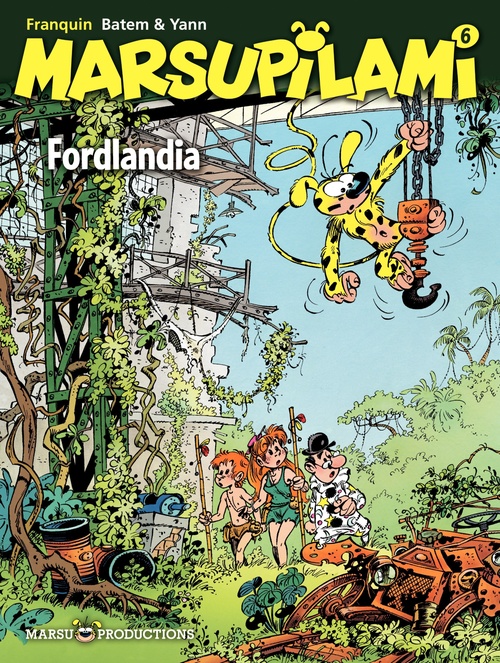 ebook cover of Marsupilami - tome 6 - Fordlandia, by Batem, André Franquin, Yann