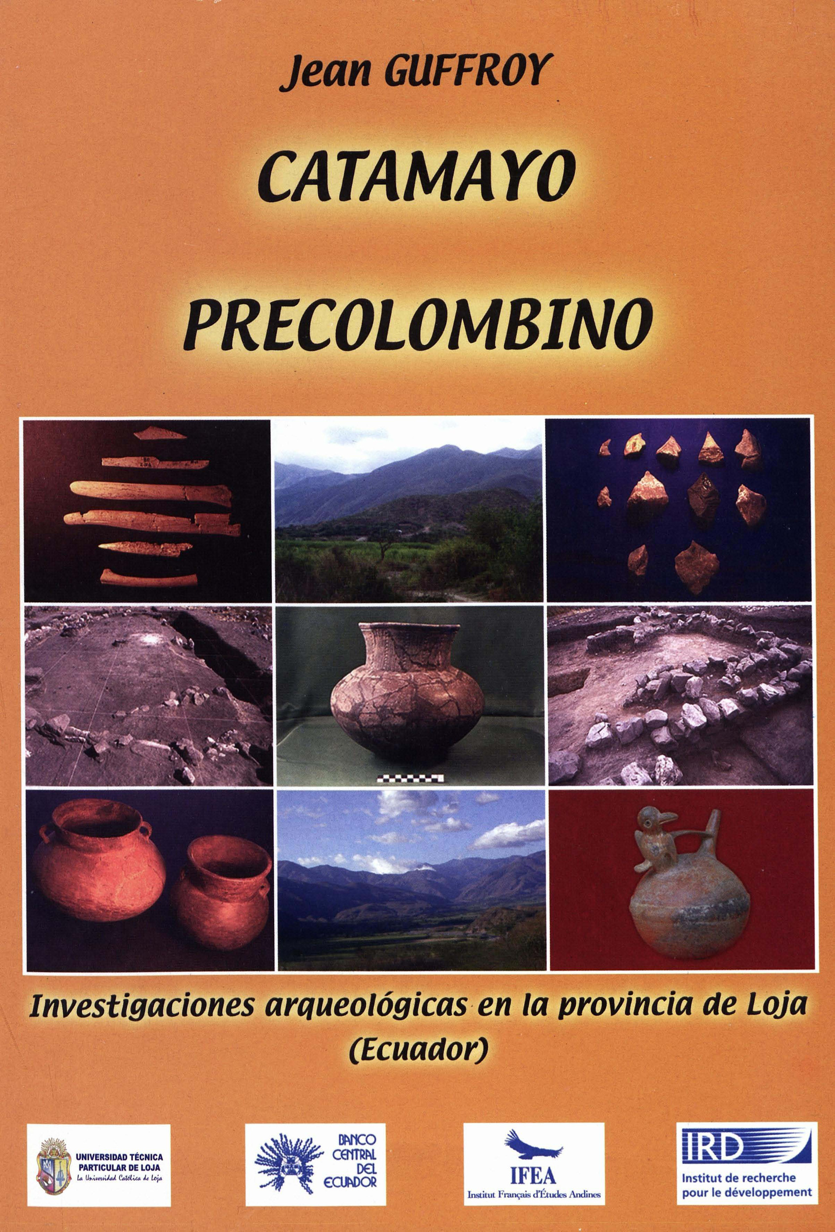 ebook cover of Catamayo precolombino, by Jean Guffroy (+)