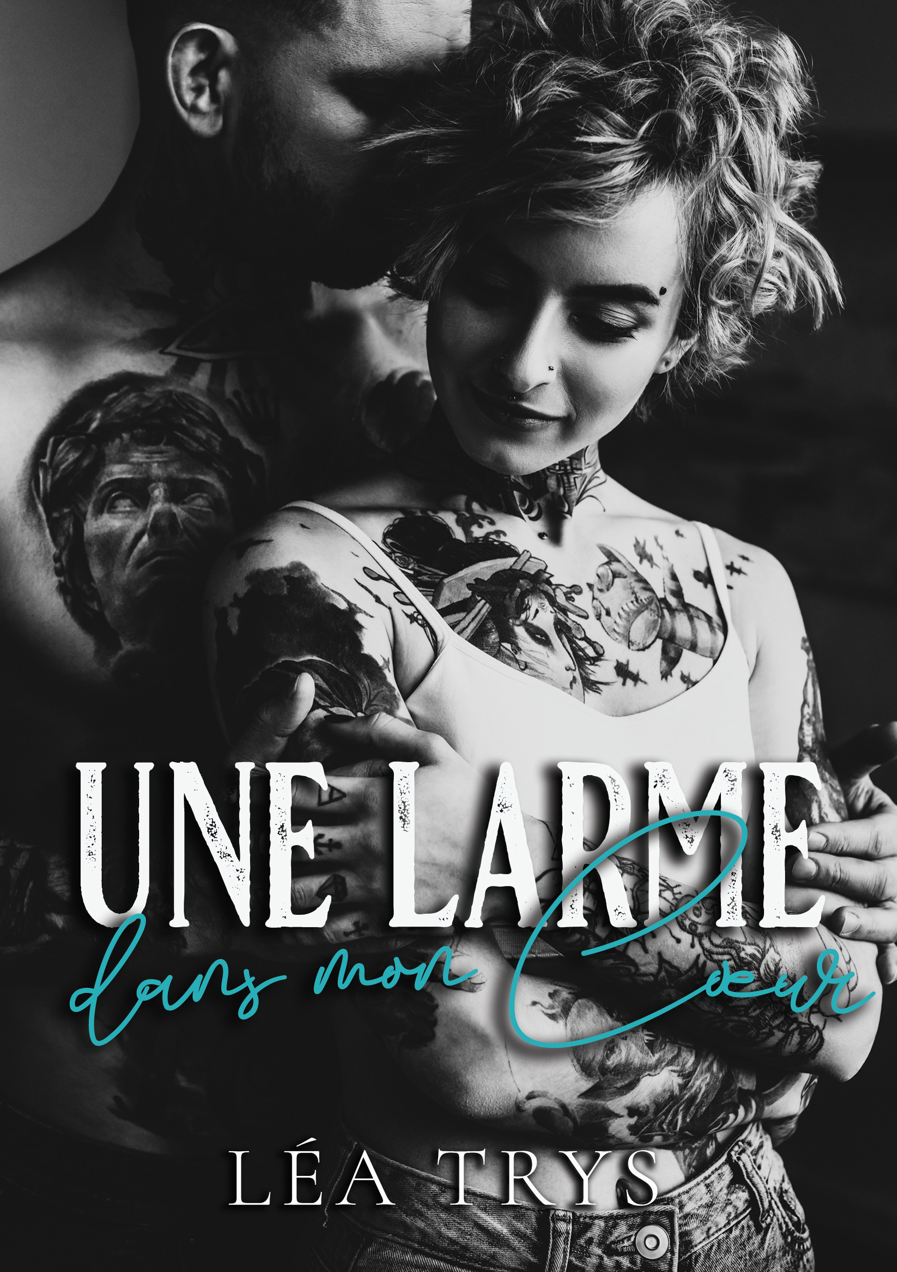 ebook cover of Une larme dans mon coeur, by Léa Trys