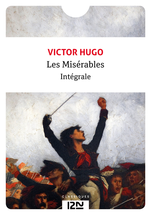 ebook cover of Les Misérables, by Victor Hugo