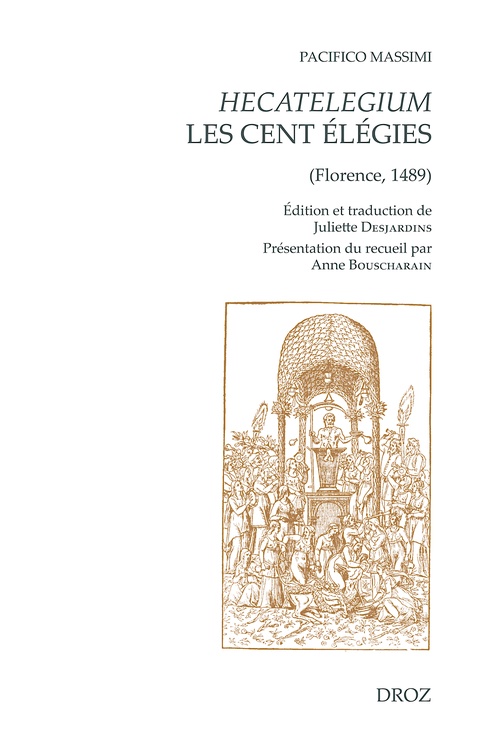 ebook cover of Hecatelegium / Les cent élégies, by Pacifico Massimi