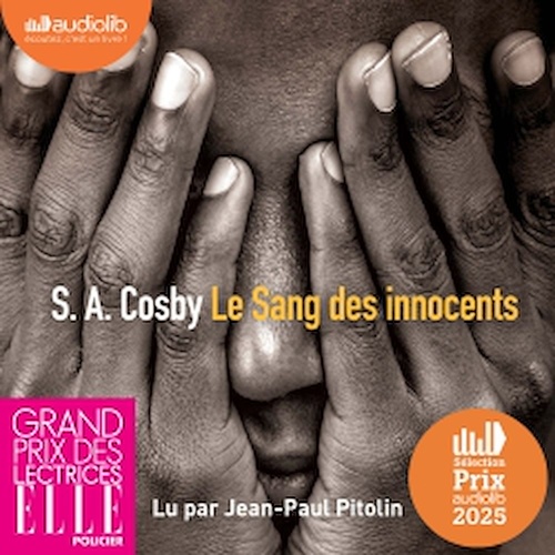 audiobook cover of Le Sang des innocents, by S. A. Cosby, Pierre Szczeciner