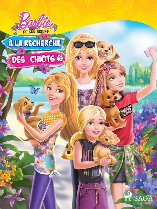 Couverture ebook de Barbie et ses soeurs - À la recherche des chiots, de Mattel