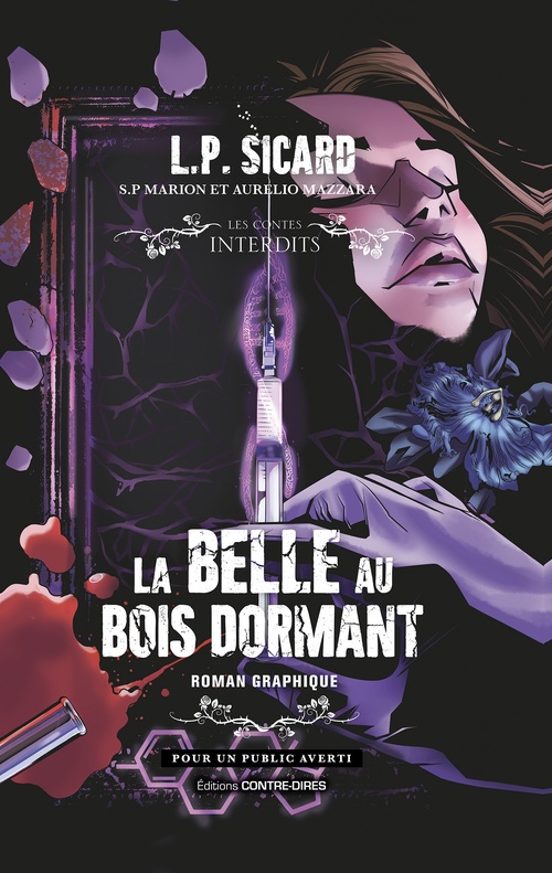 Couverture ebook de La belle au bois dormant - Roman graphique, de LP. Sicard