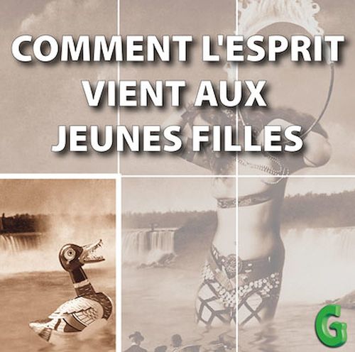 audiobook cover of Comment l'esprit vient aux jeunes filles, by Édith Montelle