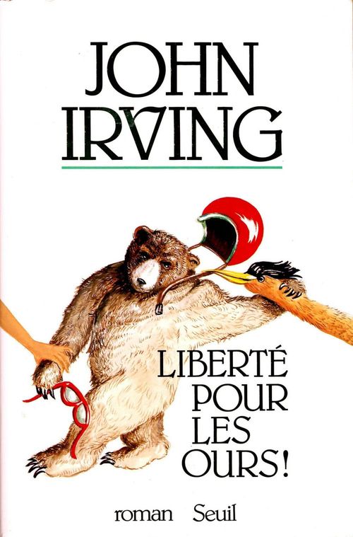 Couverture ebook de Liberté pour les ours !, de John Irving