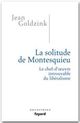 ebook cover of La solitude de Montesquieu, by Jean Goldzink
