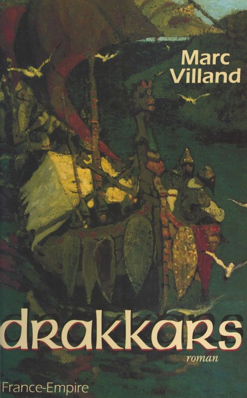 ebook cover of Drakkars, by Marc Villand