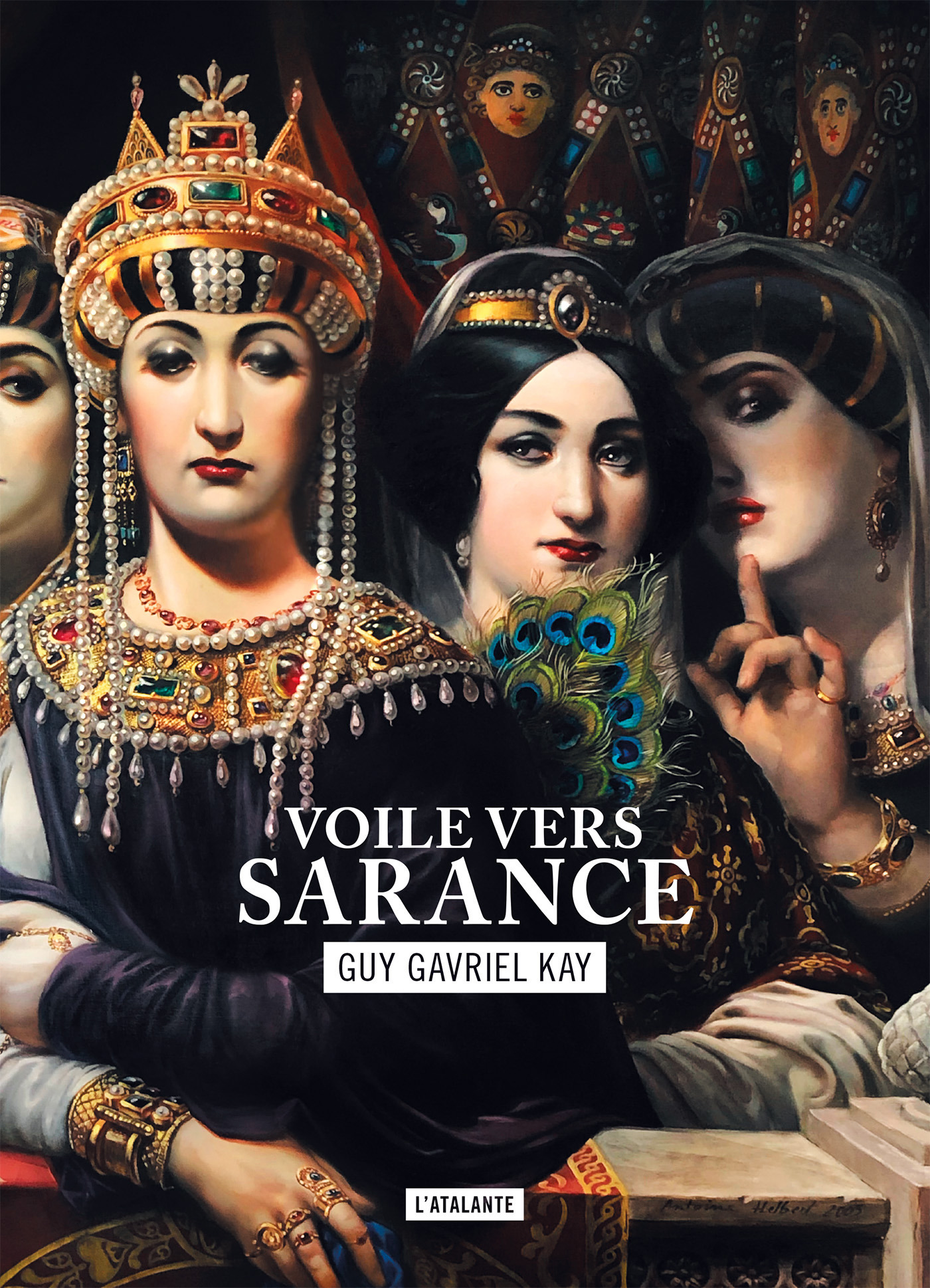 ebook cover of Voile vers Sarance, by Guy Gavriel Kay