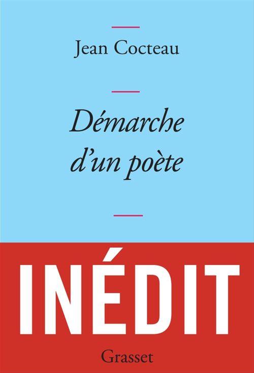 Couverture ebook de Démarche d'un poète, de Jean Cocteau