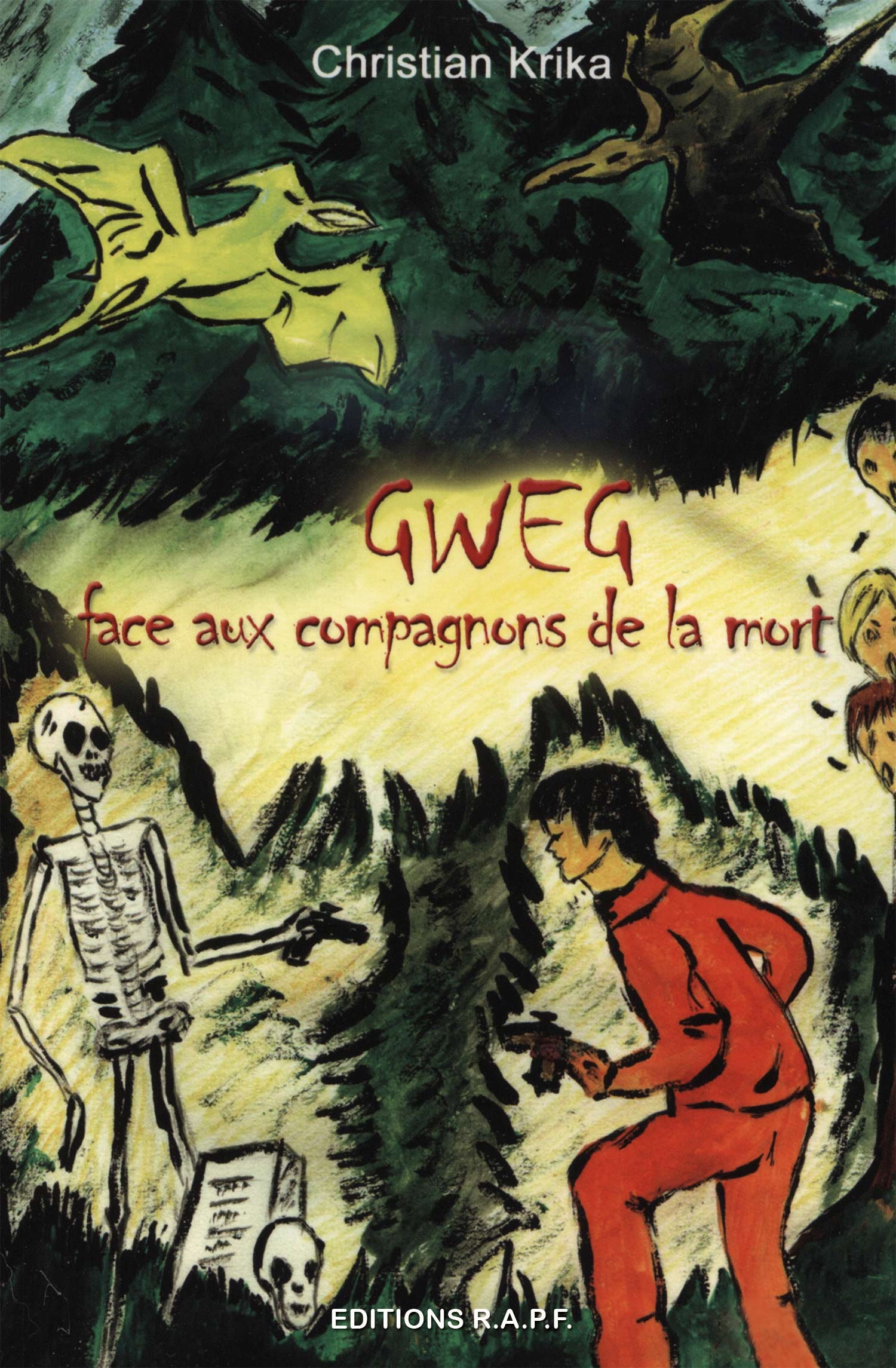 ebook cover of Gweg face aux Compagnons de la Mort, by Christian Krika