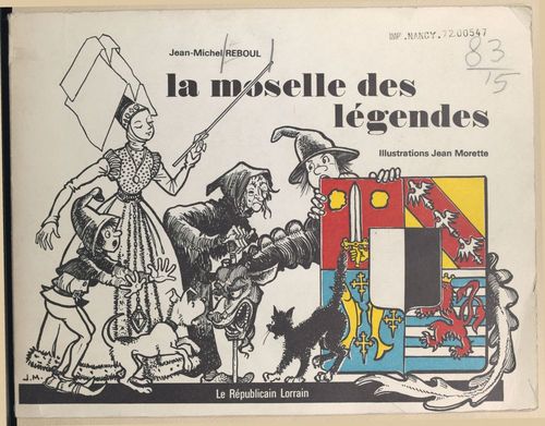 Couverture ebook de La Moselle des légendes, de Jean-Michel Reboul