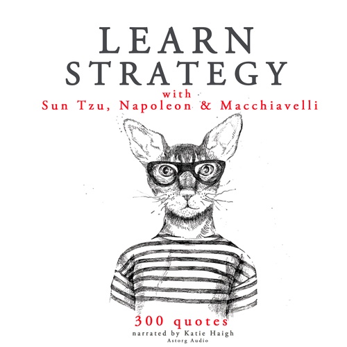 audiobook cover of Learn Strategy with Napoleon, Sun Tzu and Machiavelli, by Napoleon, Niccolo Machiavelli, Sun Tzu