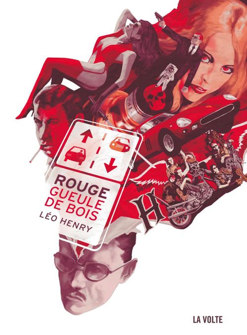 ebook cover of Rouge gueule de bois, by Léo Henry