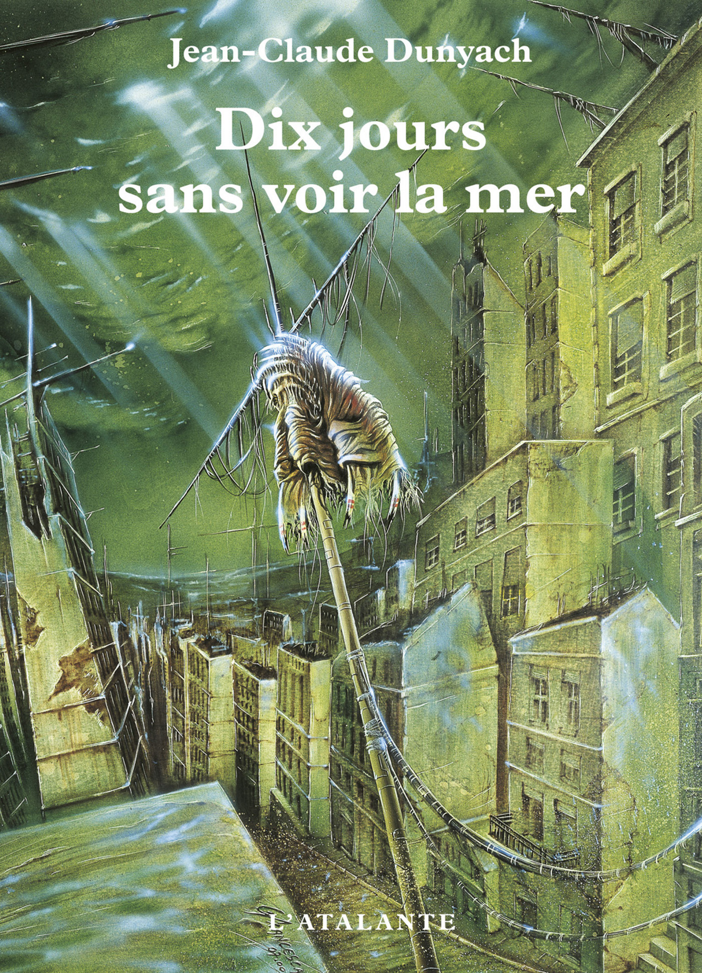 Couverture ebook de Dix jours sans voir la mer, de Jean-Claude Dunyach