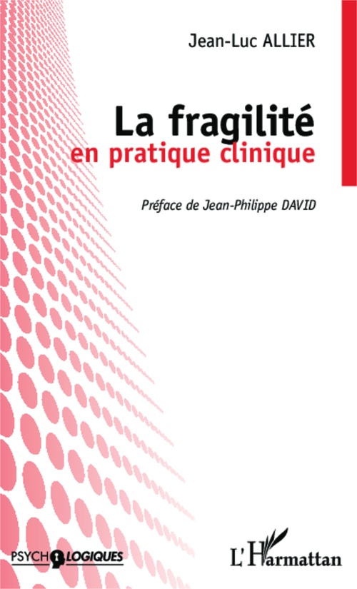 ebook cover of La fragilité en pratique clinique, by Jean-luc Allier
