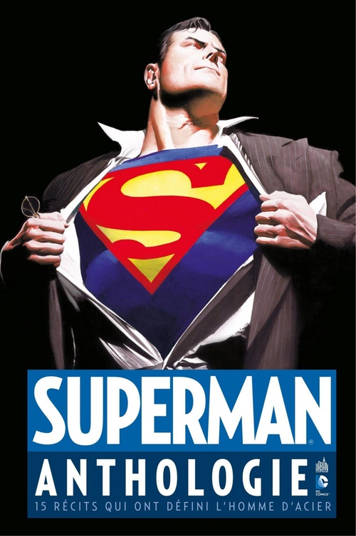 Couverture ebook de Superman Anthologie - 15 récits qui ont défini l'homme d'acier, de Collectif