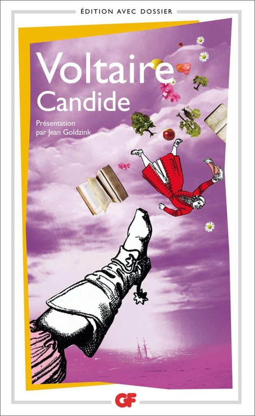 Couverture ebook de Candide, de Voltaire