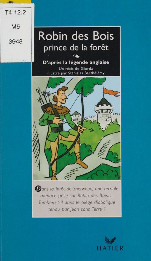 Couverture ebook de Robin des Bois, prince de la forêt, de Giorda