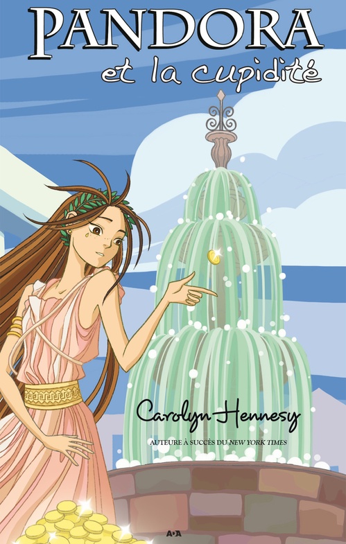 Couverture ebook de Pandora et la cupidité, de Carolyn Hennesy