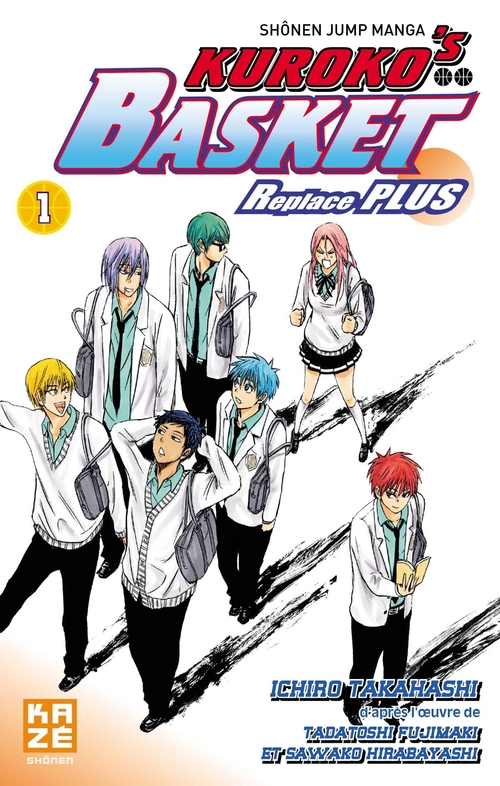 ebook cover of Kuroko's Basket replace plus T01, by Tadatoshi Fujimaki, Sawako Hirabayashi, Ichirô Takahashi
