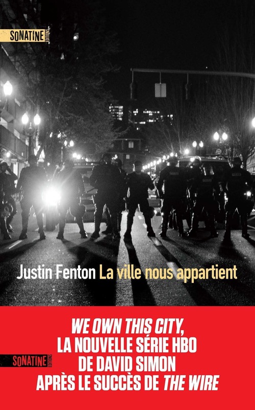 ebook cover of La ville nous appartient, by Justin Fenton