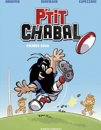 Couverture ebook de P'tit Chabal - Tome 01, de Thierry Capezzone