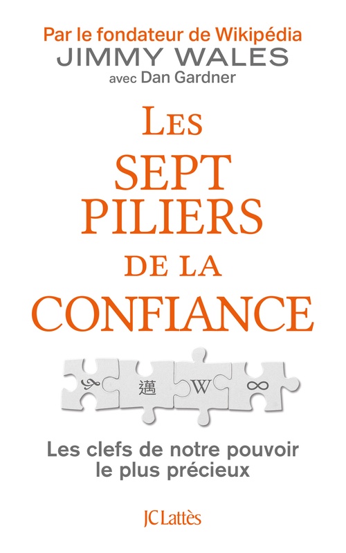 ebook cover of Les sept piliers de la confiance, by Jimmy Wales