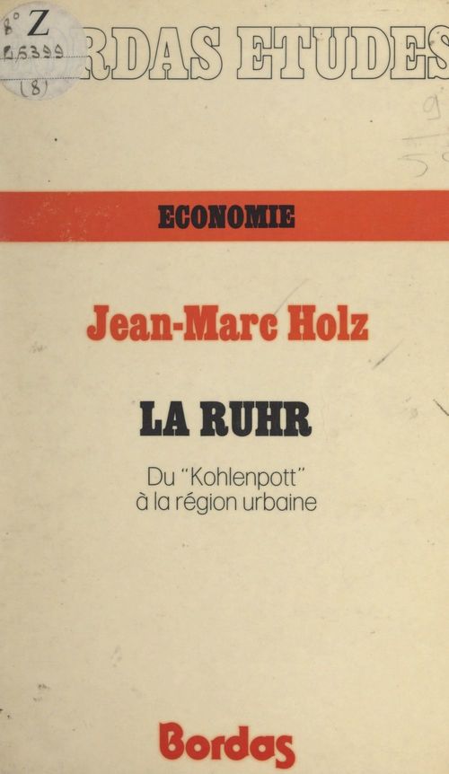 Couverture ebook de La Ruhr, de Jean-marc Holz