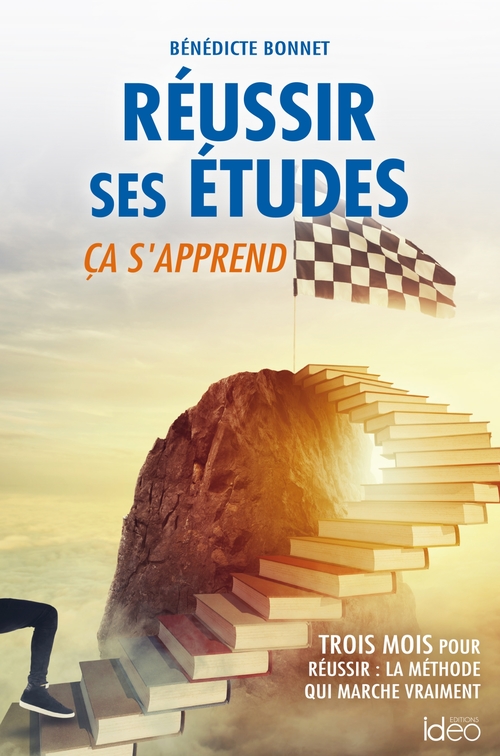 Couverture ebook de Réussir ses études, de Bénédicte Bonnet
