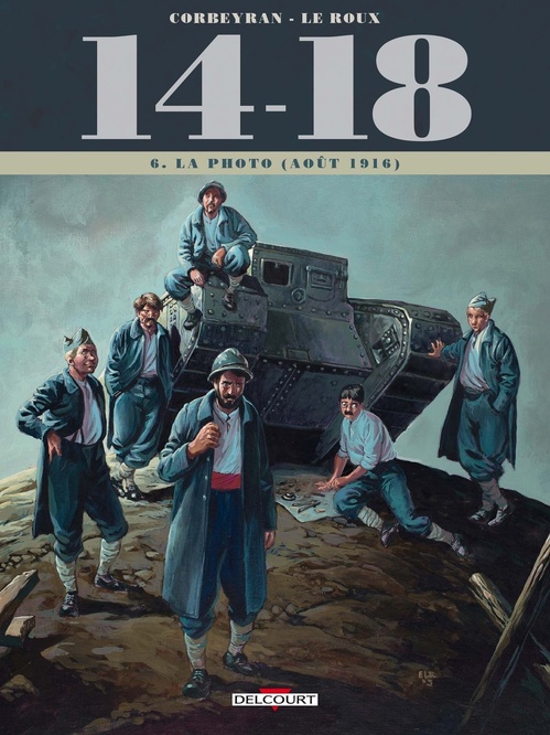 ebook cover of 14 - 18 T06 - La Photo (août 1916), by Eric Corbeyran