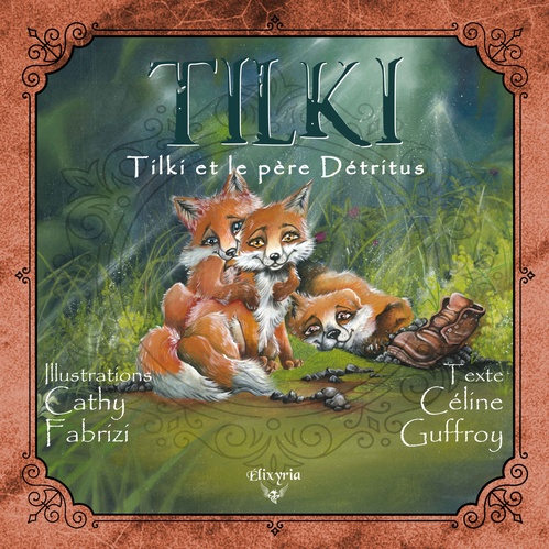 Couverture ebook de Tilki et le père Détritus, de Céline Guffroy