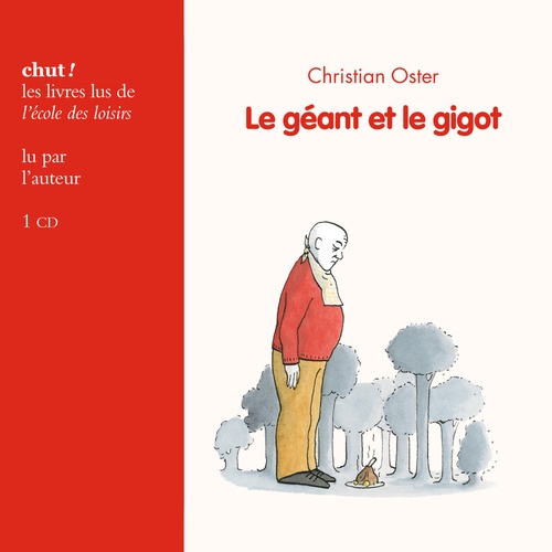 audiobook cover of Le géant et le gigot, by Christian Oster