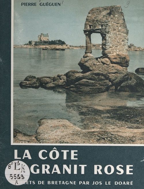 Couverture ebook de La côte de granit rose, de Pierre Gueguen