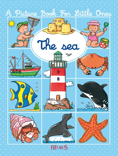 Couverture ebook de The sea, de Emilie Beaumont, Nathalie Bélineau