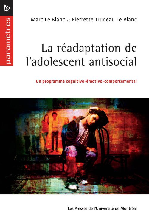 ebook cover of La réadaptation de l'adolescent antisocial, by Le Blanc